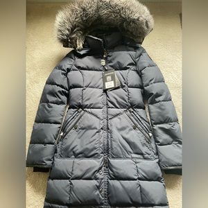 Pajar Panther Down Women‘s Coat with Real Fur Trim Size XS